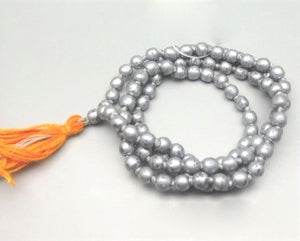 Parad Mala Mercury Rosary 108 1 Beads Kalyanpuja