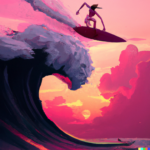 ai-powered surf art