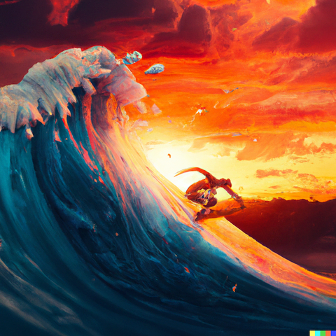 AI surf image