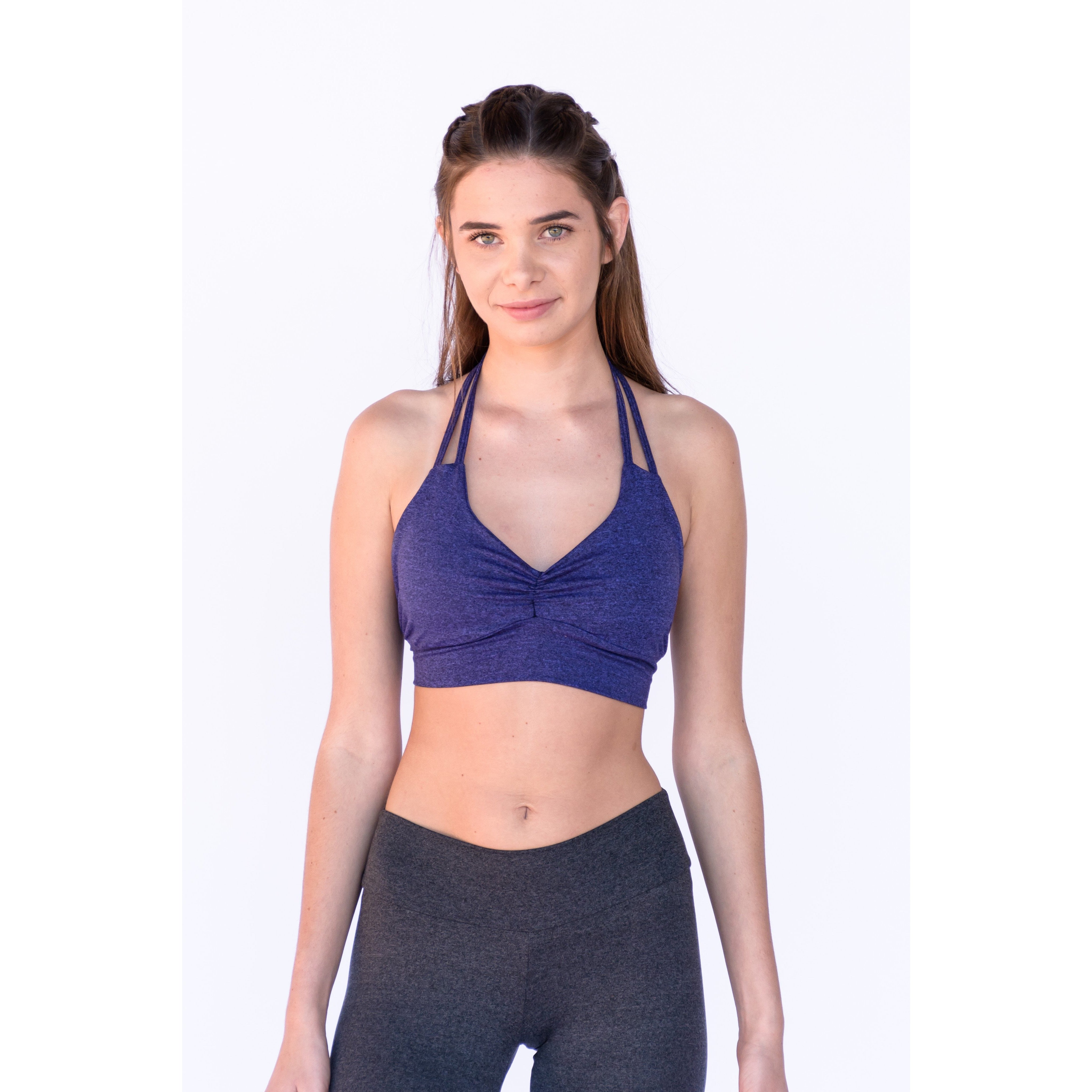 halter sports bra