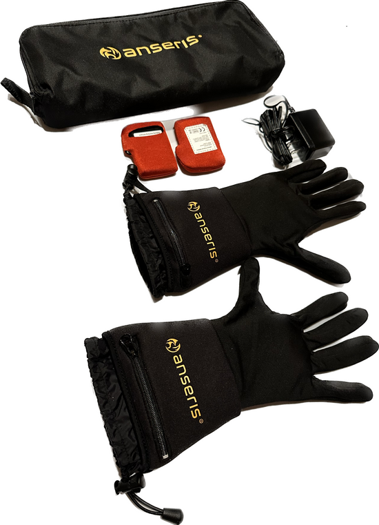 FNDN Full-Leather Heated 3.7V Work Gloves