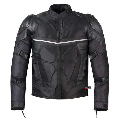 Leather Motorcycle Jackets with Armor 