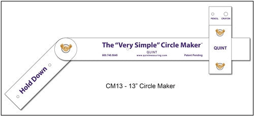 Circle Maker Makes 4" To 140" Round Circle