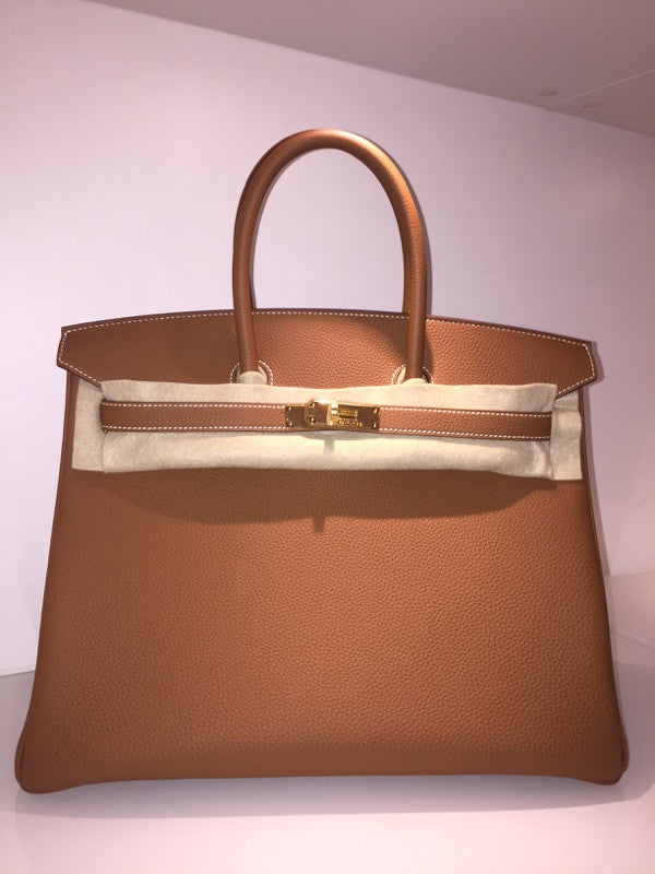 hermes gold birkin 35