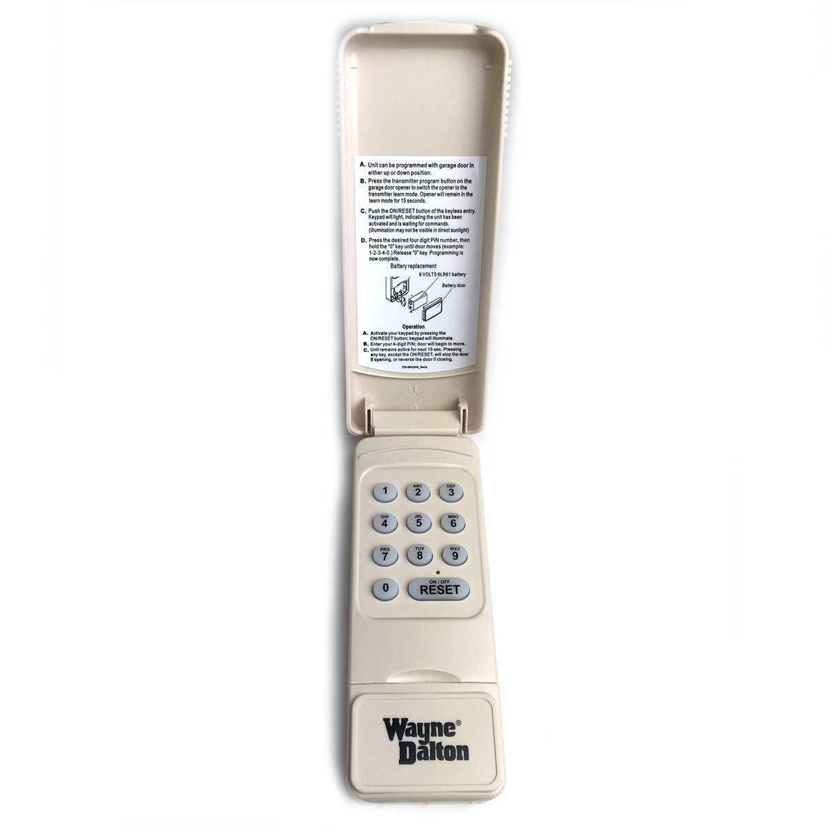 wayne dalton idrive remote