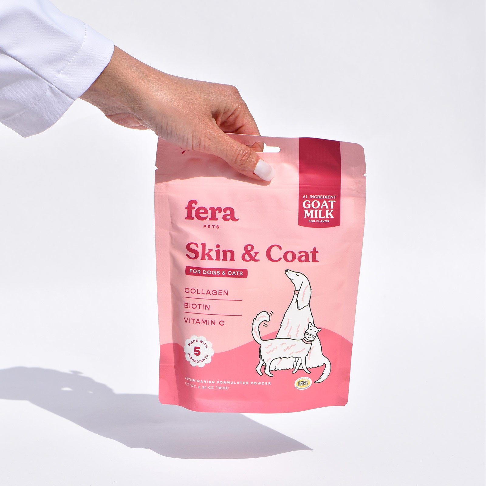 Skin + Coat Goat Milk Topper - Fera Pets product image