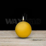 60mm ball (round) candle - 37 colours