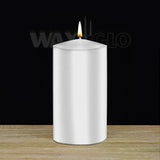 75mm x 150mm coloured pillar candle