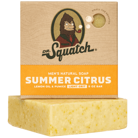 Dr. Squatch All Natural Bar Soap for Men, 5 Bar Variety Pack - Aloe, Cedar  Citrus, Gold Moss, Pine Tar and Bay Rum