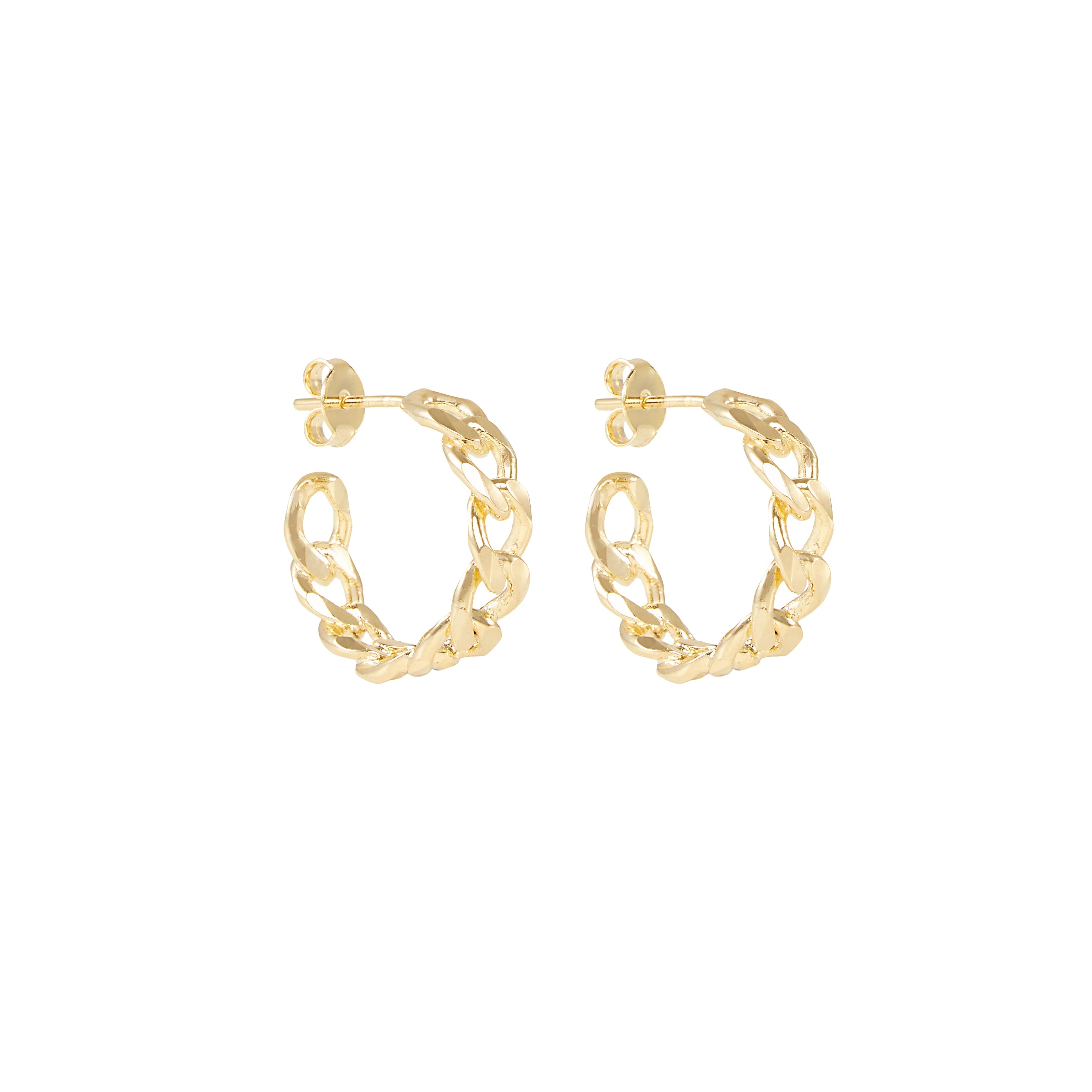 Alana Maria Chloe Earrings, 20mm, Gold – lilyandmitchell