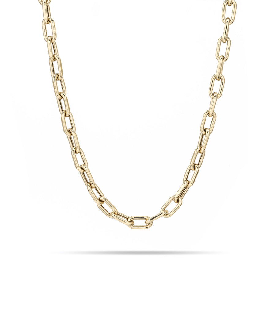 5.3mm Italian Chain Link Necklace - Adina Reyter