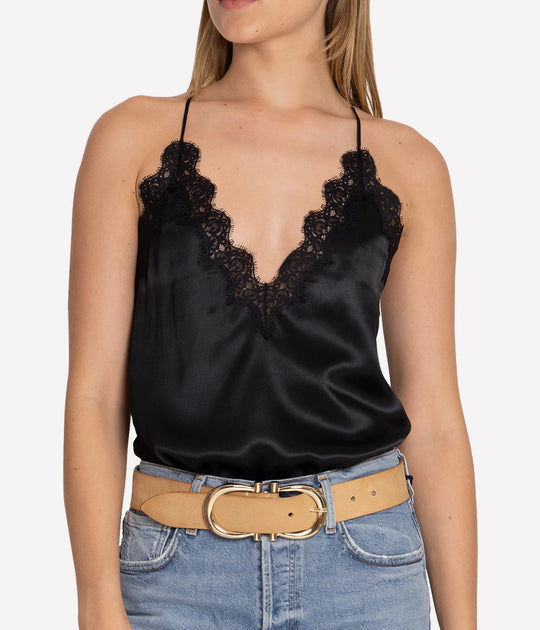 Everly Cami in Noir Calexico