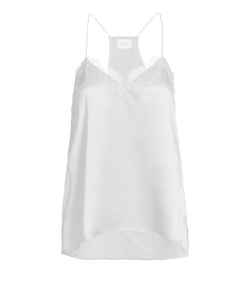 The Racer Cami in White – Calexico