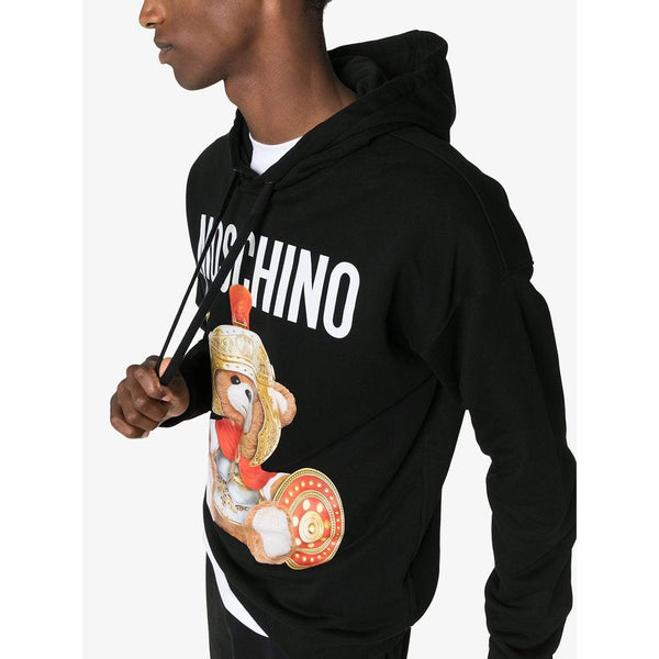 MOSCHINO Roman Teddy Print Hoodie 