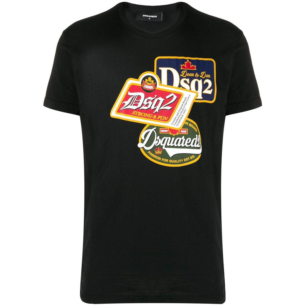 DSQUARED2 Graphic T-Shirt, Black – OZNICO