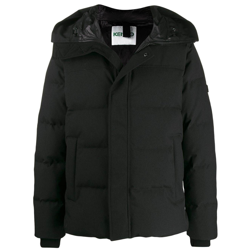 KENZO Quilted Puffer Jacket, Black – OZNICO