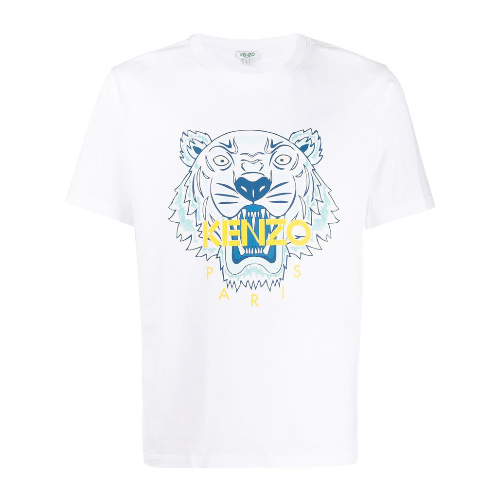 kenzo tiger shirt white