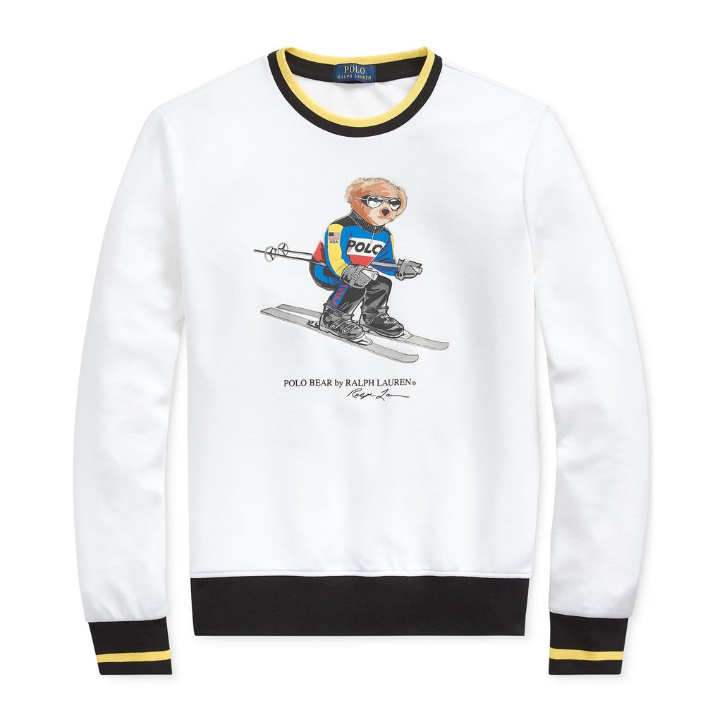ralph lauren ski bear sweatshirt