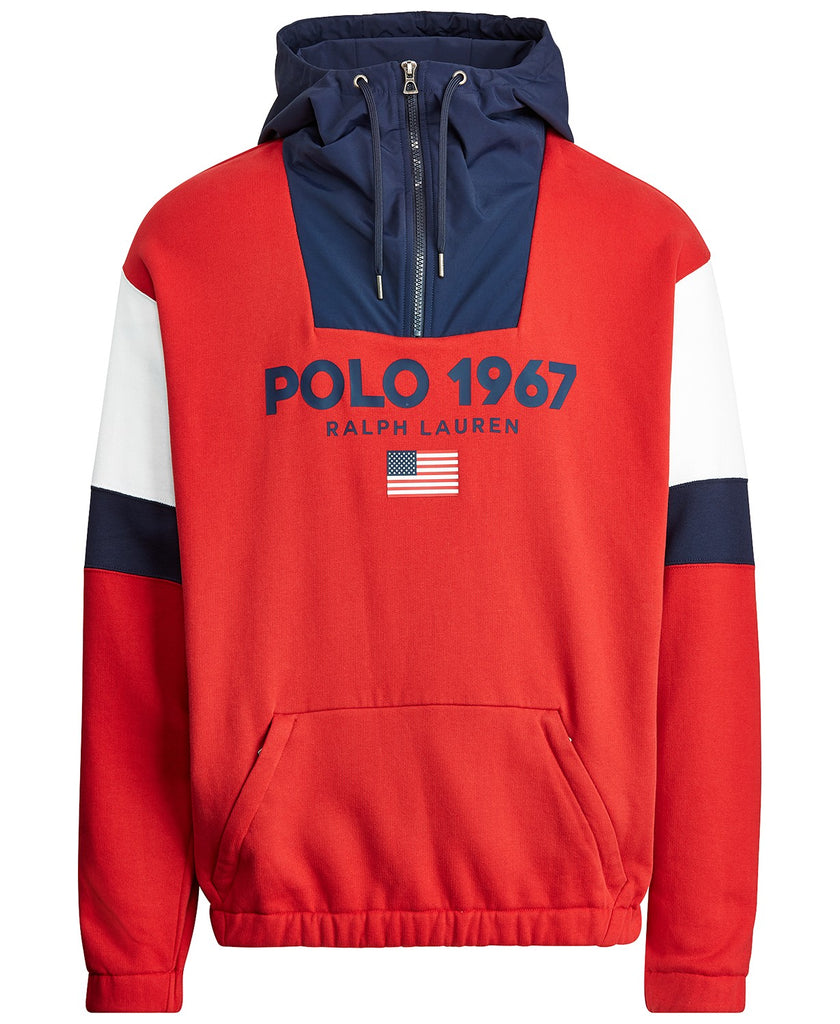 polo sport fleece hoodie