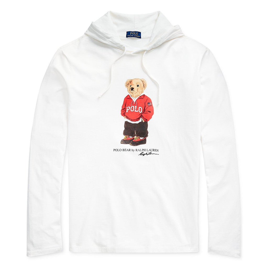 polo bear hooded sweatshirt