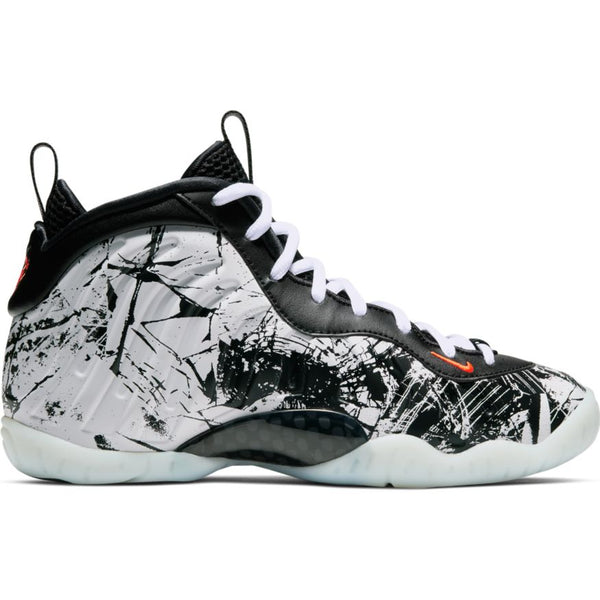 nike little posite one black and white