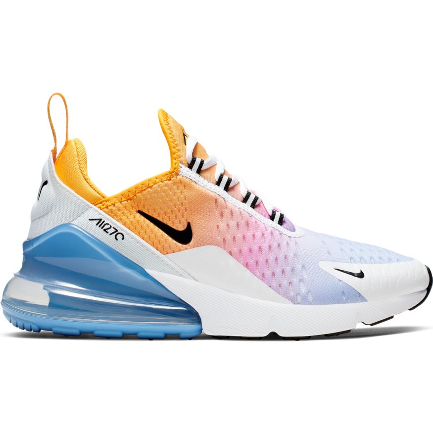 blue and black air max 270