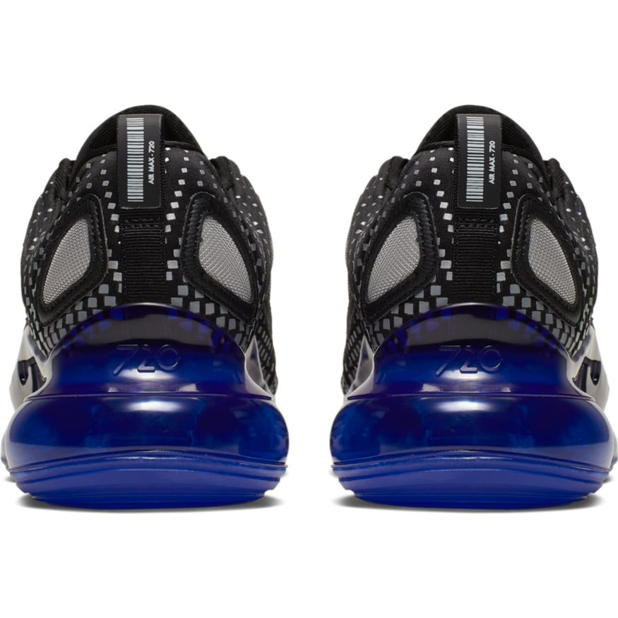 NIKE AIR MAX 720 BLACK/RACER BLUE-REFLECT SILVER – OZNICO