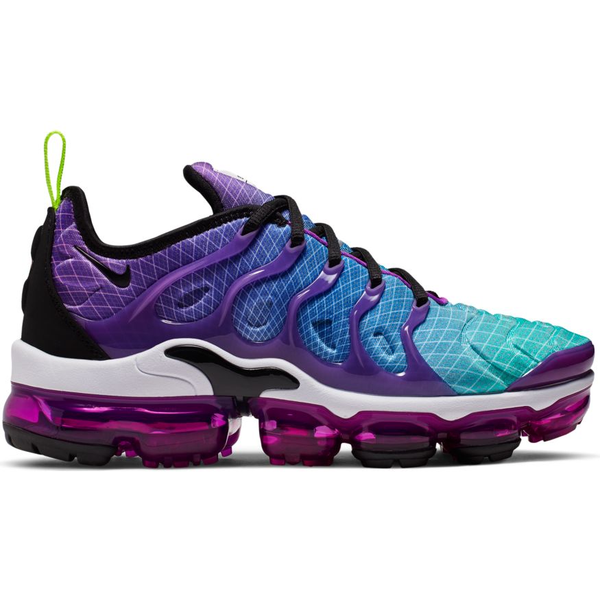 W NIKE AIR VAPORMAX PLUS MULTI-COLOR/BLACK-HYPER VIOLET-VOLT – OZNICO