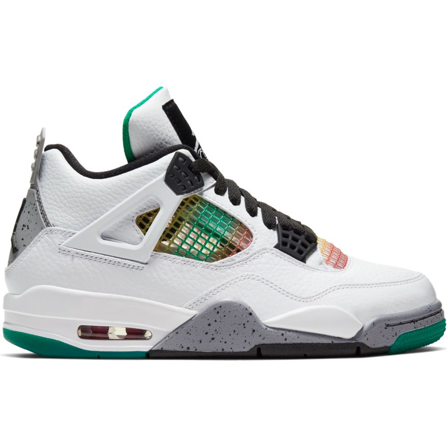 jordan 4 green and grey