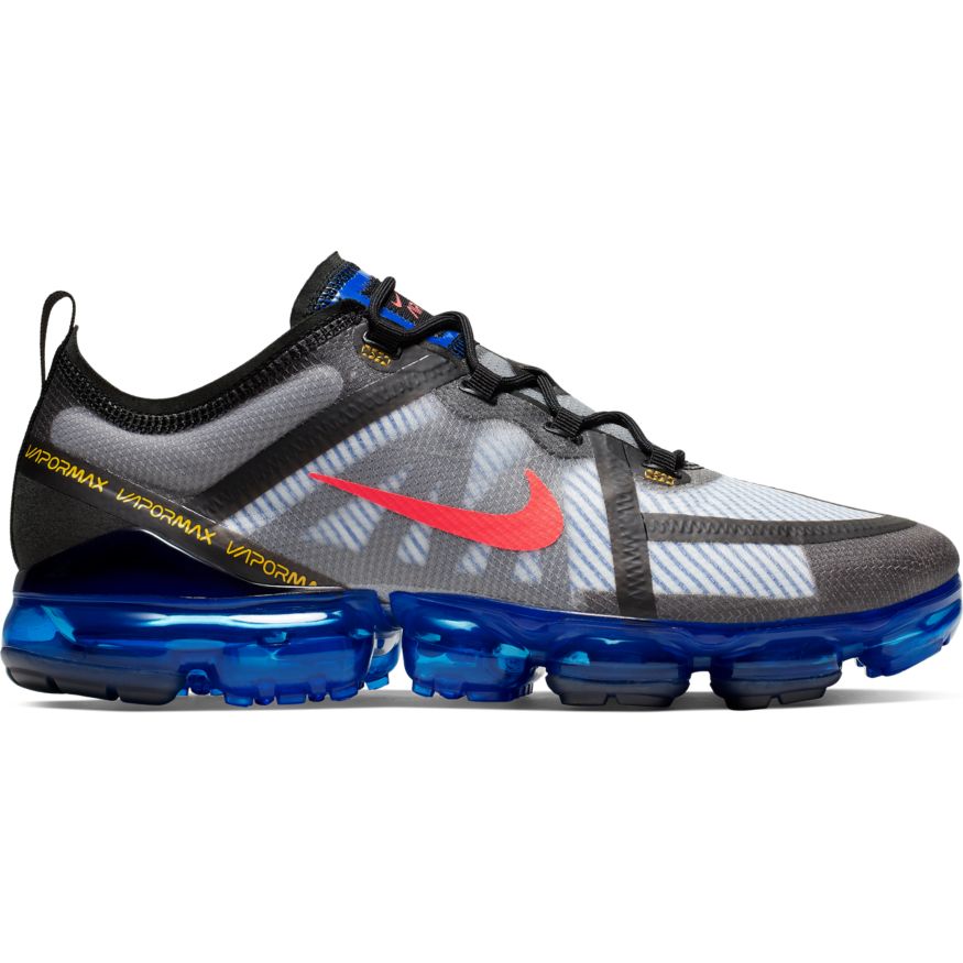 nike vapormax 2019 black and blue