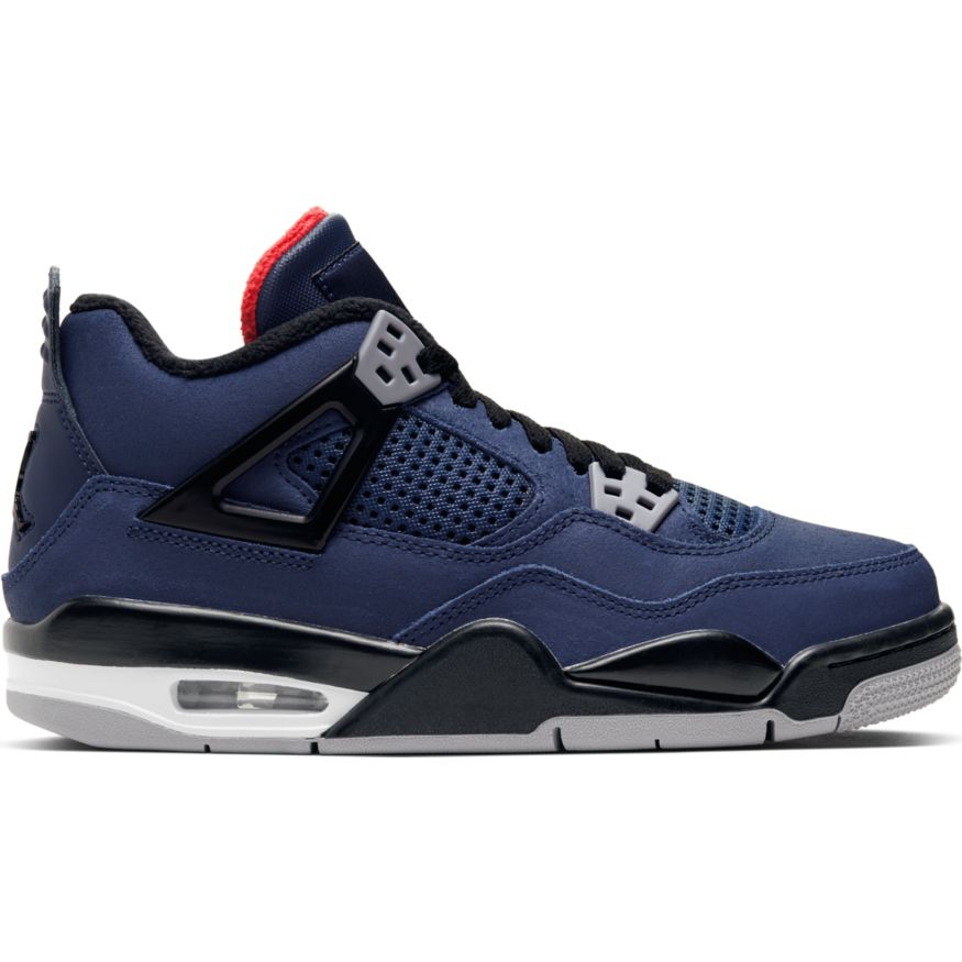 jordan 4 retro black and blue