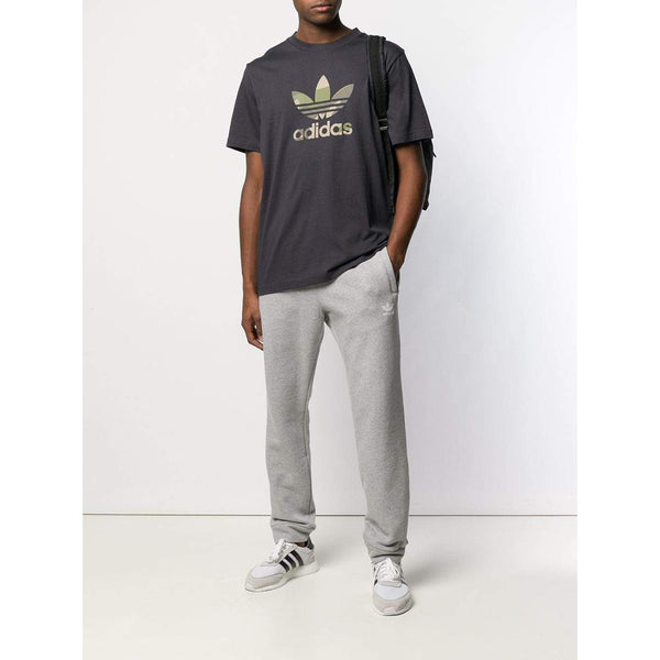 adidas trefoil joggers grey