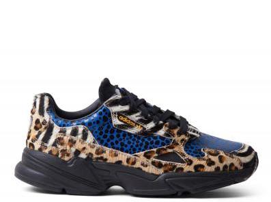 adidas falcon w animal print