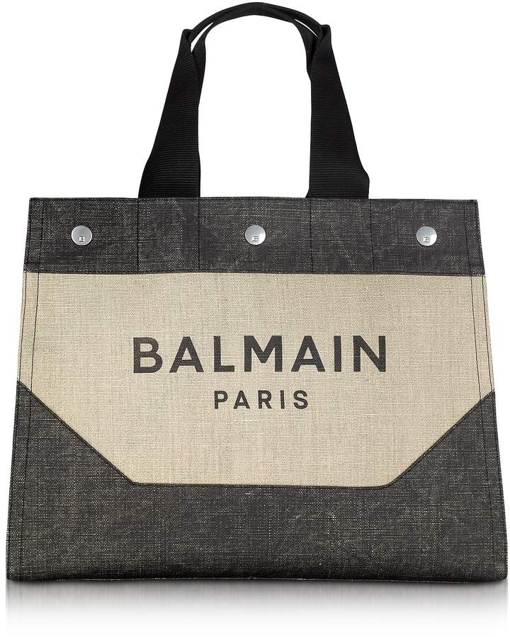 balmain logo bag