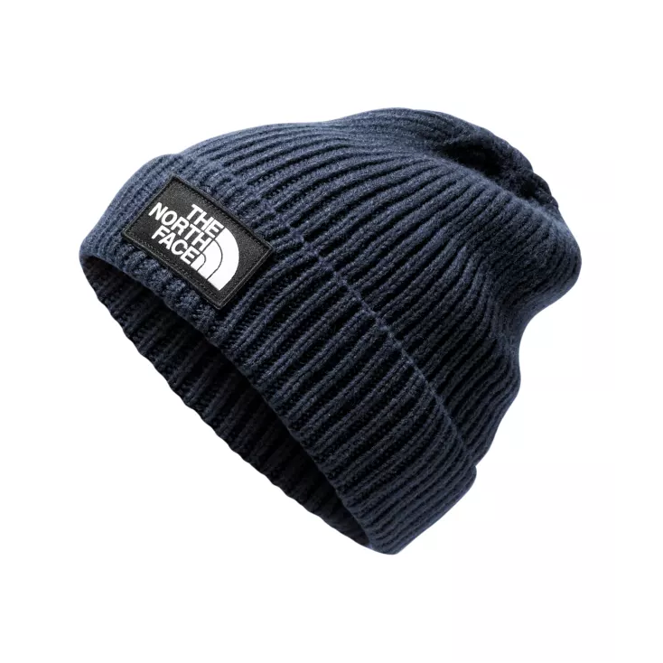 north face navy beanie