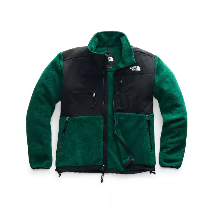 north face denali green