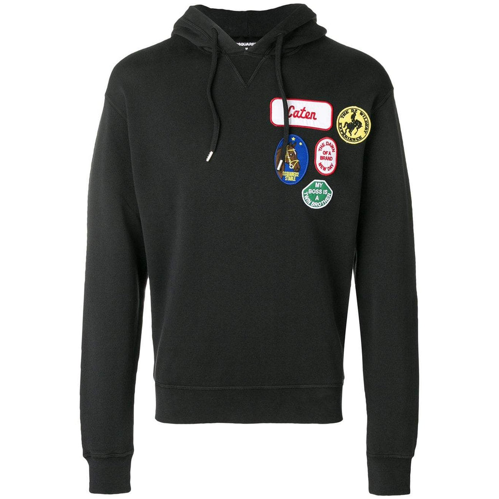 patch sweatshirt dsquared