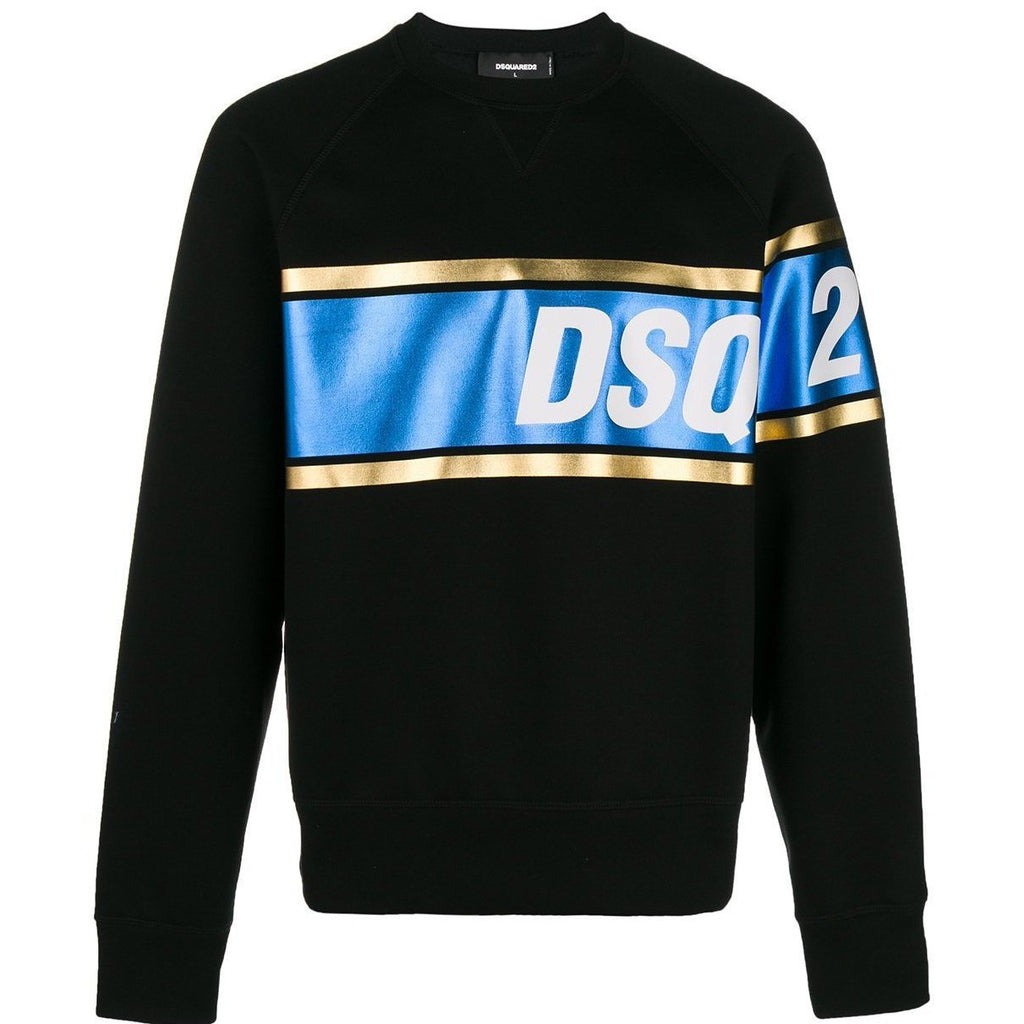 dsquared2 sweatshirt blue