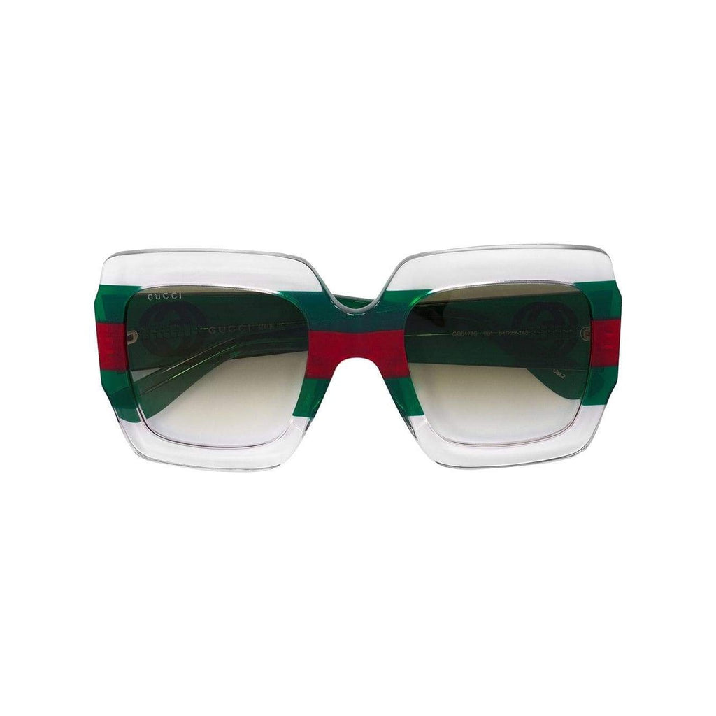 gucci green and red glasses