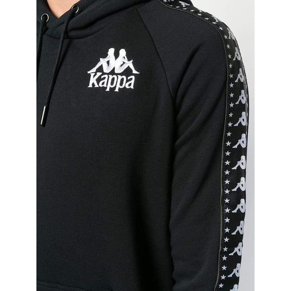 kappa black and white sweater