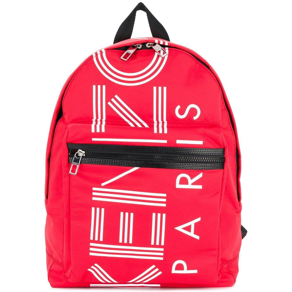 KENZO Large Sport Backpack, Medium Red 