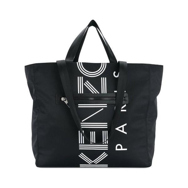 KENZO Logo Tote Bag, Black – OZNICO