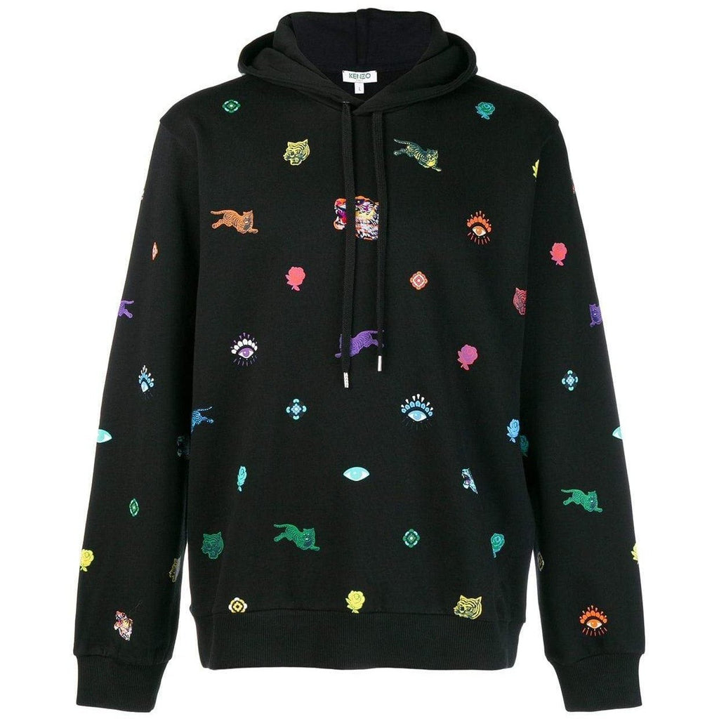 KENZO Multi Logo Icon Sweatshirt, Black 