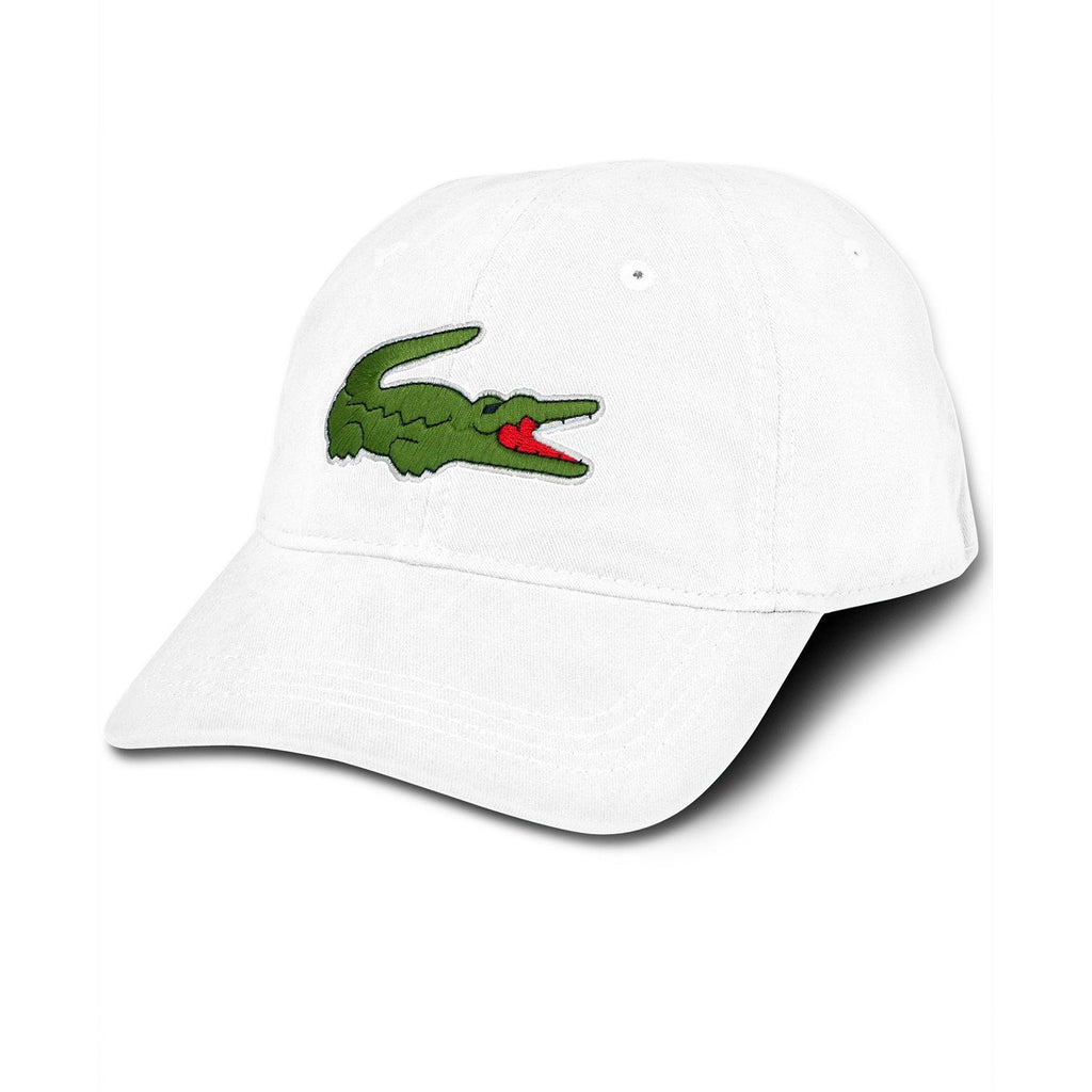 lacoste cap white