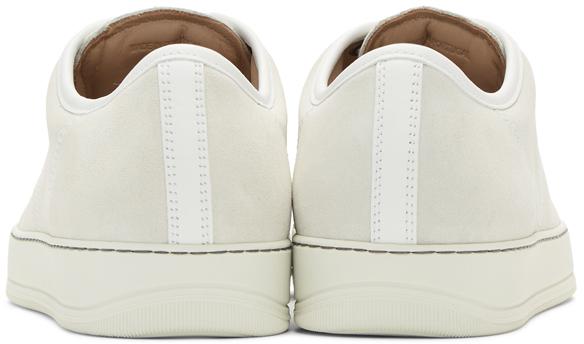 LANVIN Suede Nappa Captoe White – OZNICO