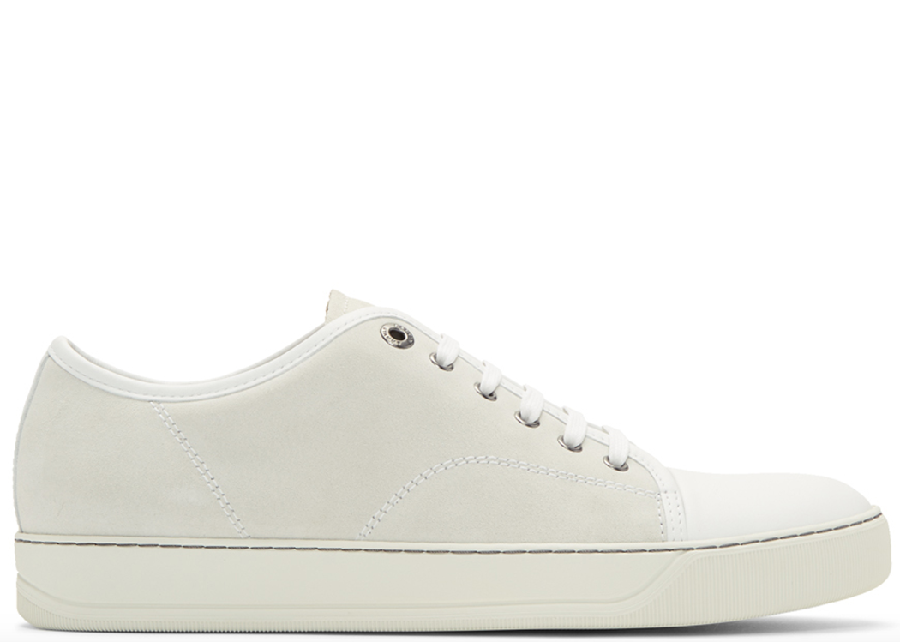 LANVIN Suede Nappa Captoe White – OZNICO