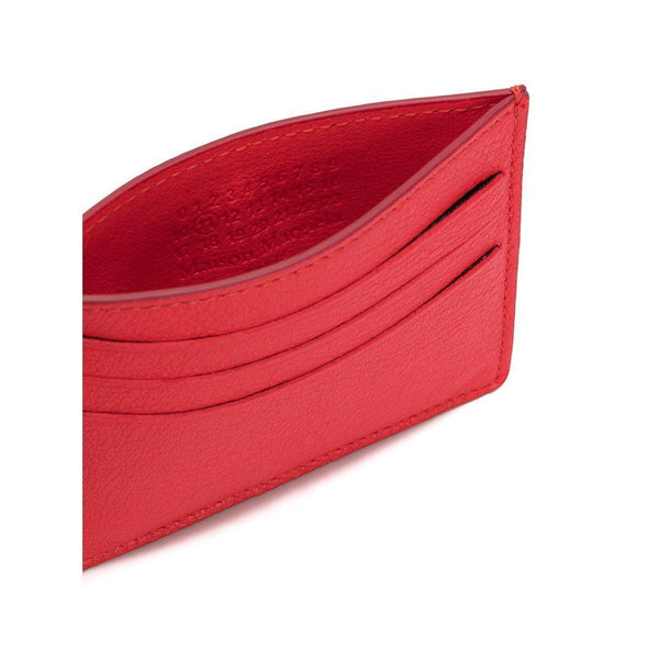 MAISON MARGIELA Credit Card Holder, Red – OZNICO