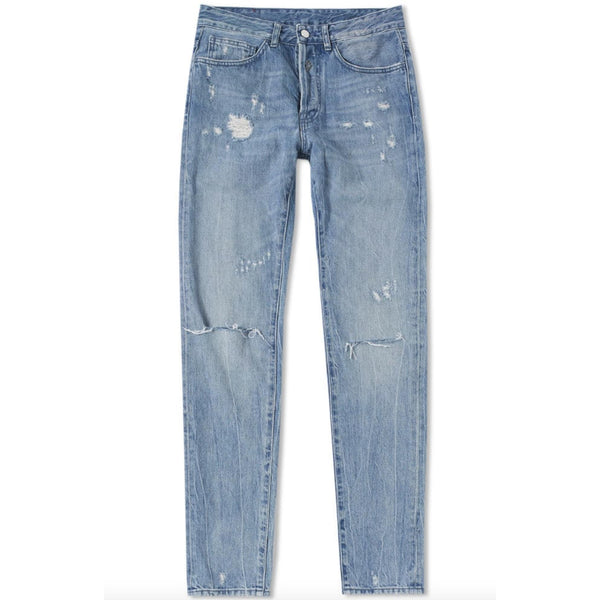 MARCEL BURLON Blue Wing Slim Jeans, Strong Wash – OZNICO