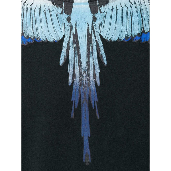 Marcelo Burlon Wings T Shirt Blue Oznico