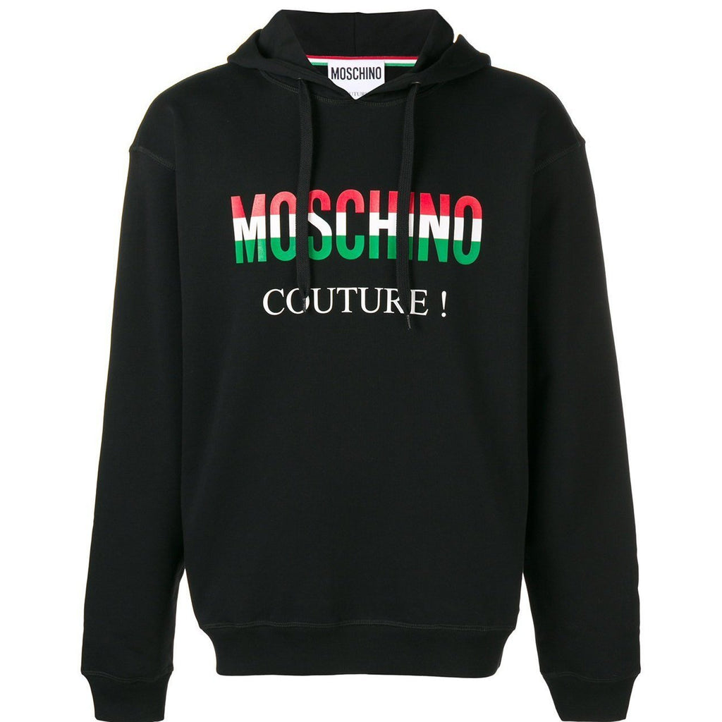 MOSCHINO Couture Printed Logo Hoodie 